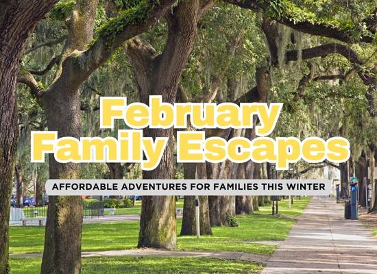 12 Awesome & Cheap February Vacations in the USA for Families