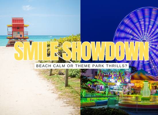 Beach vs. Theme Park: Where Will Your Kids Smile More?
