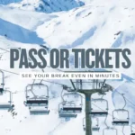 Ski Trip Budget: Lift Tickets vs Ikon/Epic Pass Break-Even Calculator