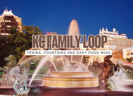 Kansas City, Missouri for Families: Fountains, Barbecue Taste-Tests and the Train-Obsessed Kid’s Perfect Day