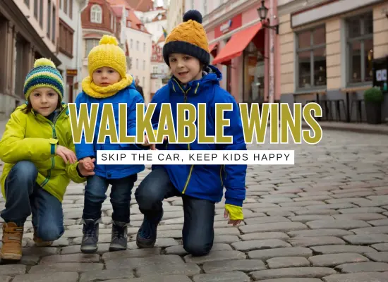 Top 30 Most Walkable U.S. Cities for Family Trips (Where You Can Skip the Rental Car)