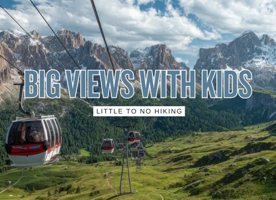 Small Mountain Towns With Gondolas: 16 Low-Effort “Big View” Trips for Families